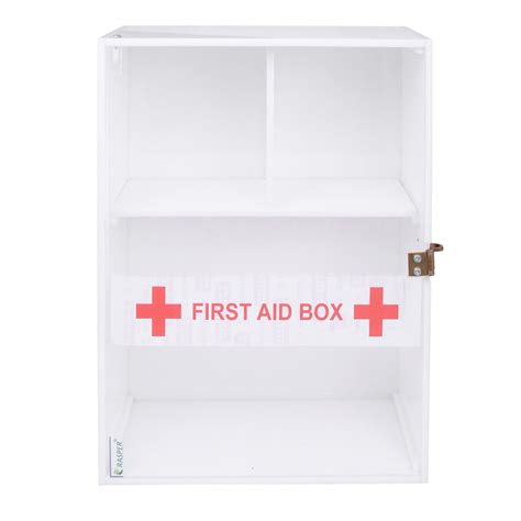 Rasper Acrylic First Aid Box Emergency Medical Box First Aid Kit Box f ...