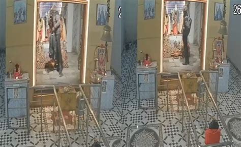 MP: Theft at a temple in Shahdol... First they performed ...