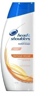 HEAD & SHOULDERS Damage Rescue Pyrithione Zinc Dandruff Shampoo ...
