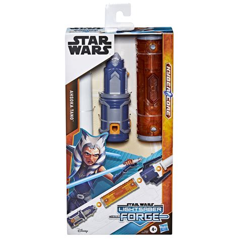 Puissance 4 Hasbro Star Wars Lightsaber Forge Ahsoka Tano Electronic ...
