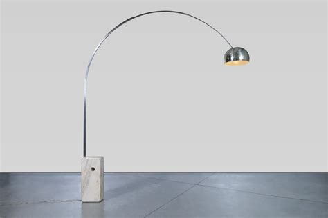 Vintage Italian "Arco" Marble Floor Lamps by Achille and Pier ...