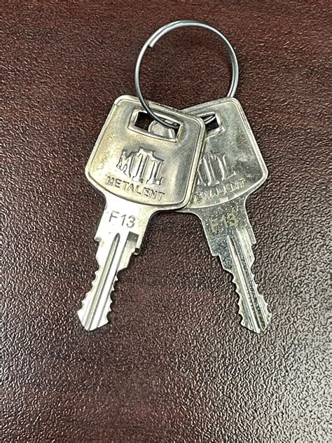 Replacement Pair Of Mailbox Keys, letter and 2 digit key code – Qualarc