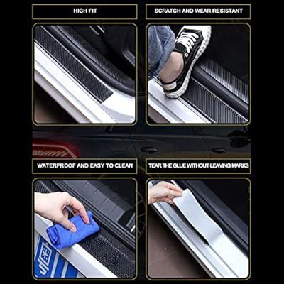 LANFAT 4Pcs Car Sticker For Nissan Rogue Carbon | Ubuy India