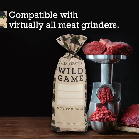 Buy 120 Pack] Wild Game Bags for Freezer Storage 1lb - Meat Bags for ...