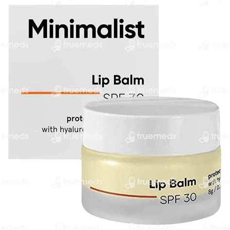 Minimalist Lip Balm Spf 30 8 Gm - Uses, Side Effects, Dosage, Price ...