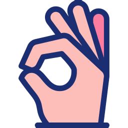 Okay Animated Icon | Free hands and gestures Animated Icon