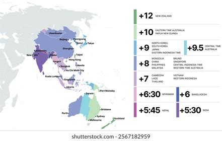 Time Zone Map Asia 的图像结果