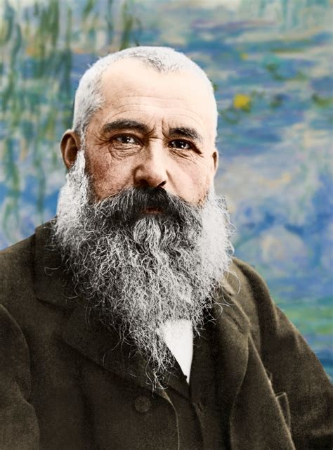 Claude Monet Portrait 100%handpainted Claude Monet Oil Painting