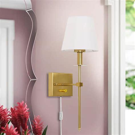 Applique murale enfichable appliques murales à intensité variable 1 ...