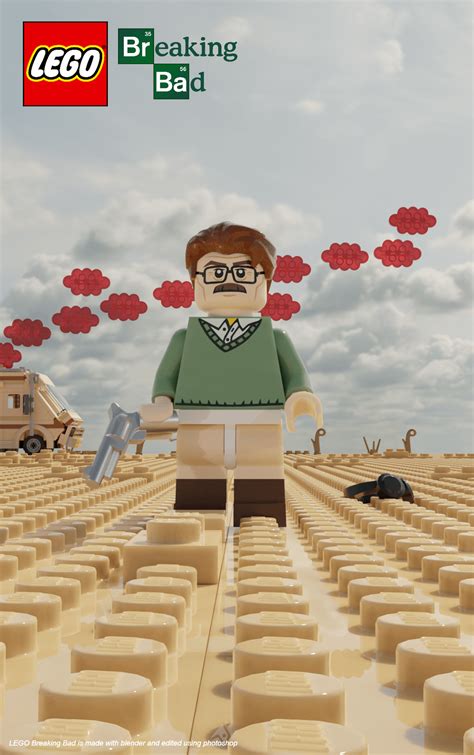 Lego Breaking Bad poster I made! : r/lego