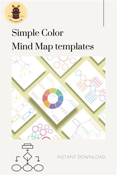 Color Activity Mind Map 的图像结果