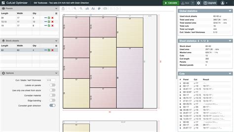 My experience with Cutlist Optimizer - FineWoodworking