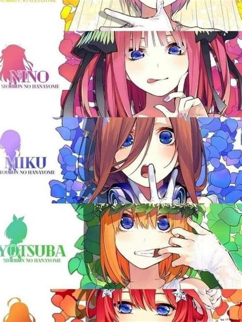Personagens de anime Quintessential Quintuplets HD baixar papel de parede