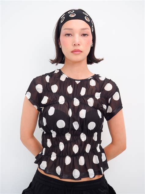 Kira Top - Polka Dot – Sweet Bitter Clothing