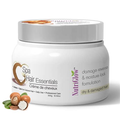 Buy NutriGlow Hair Spa Cream with Damage Reverse & Moisture Lock ...