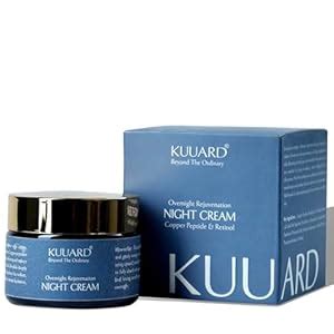 Kuuard Night Cream with Real 24k Gold and Copper Peptides | Anti-Aging ...