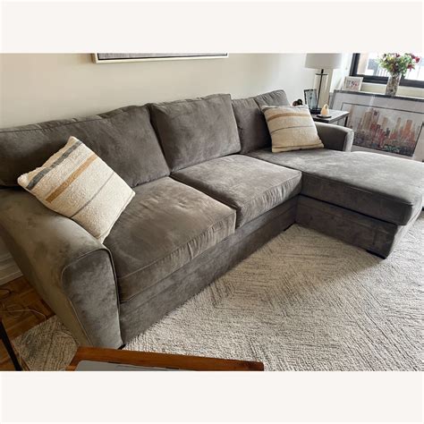 Raymour and Flanigan Sleeper Sectional with Chaise - AptDeco
