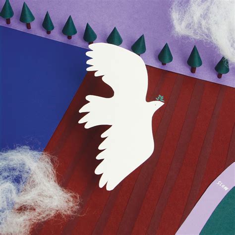 The Christmas Dove on Behance