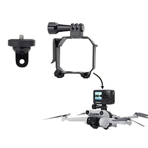 ZEAL DJI Mini 3 Pro Camera Holder Mount for GoPro/ Insta360/ Action ...