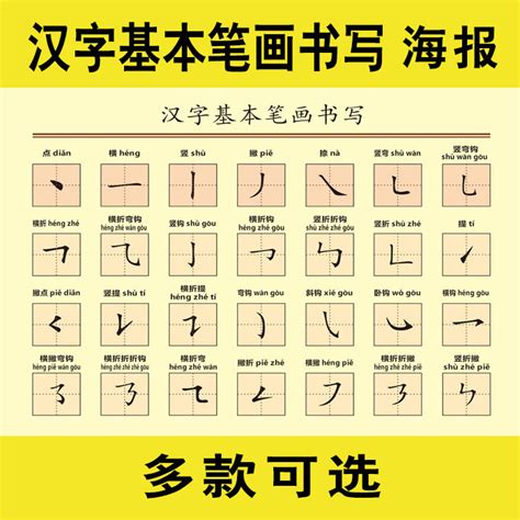 国家规定的汉字笔画名称、笔顺规则表 - 今日书法教育头条 - 硬笔书法教育考试网