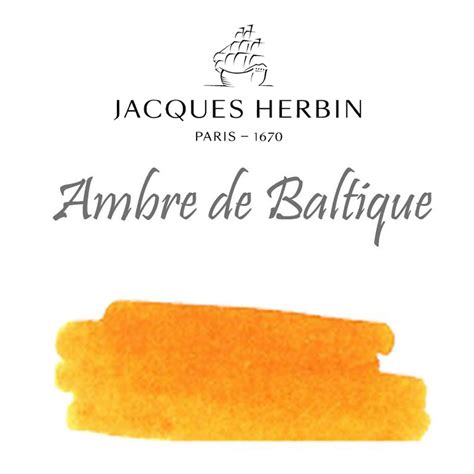 Jacques Herbin Essentielles Ink Bottle (Ambre de Baltique - 1500 ML) 1