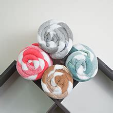 MAXOSHINE Hand Towel Set of 4-Super Soft Quick Dry Microfiber Face ...