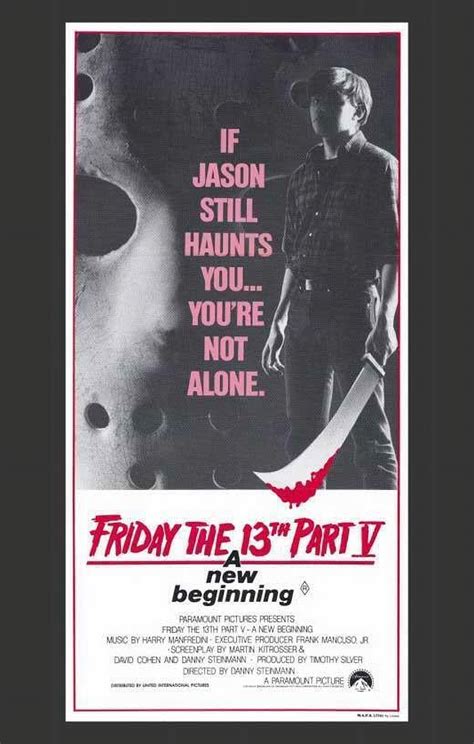 Friday The 13th Movie Poster