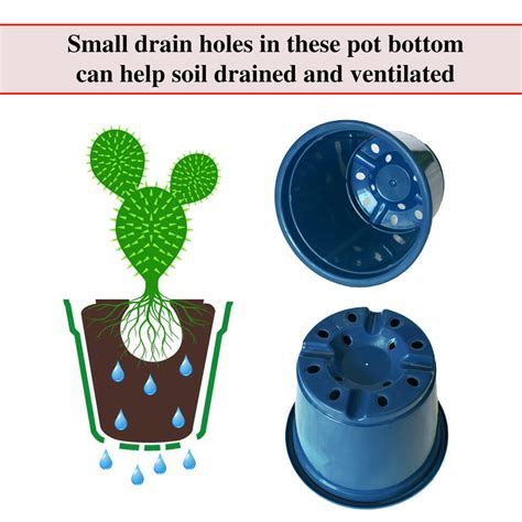 Kuber Industries Plastic Planters|Gamla|Flower Pots for Garden Nursery ...