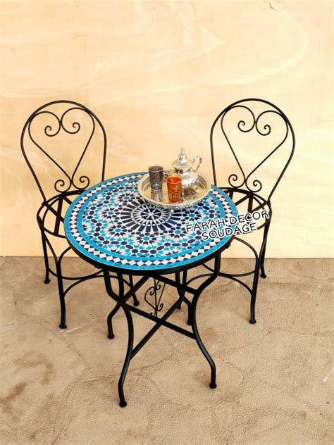 Mosaic Table Outdoor Furniture