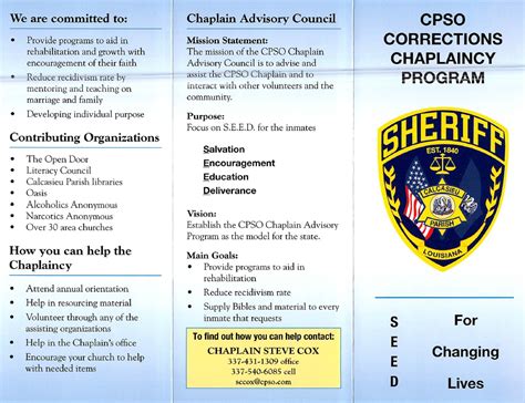 Corrections - Calcasieu Parish Sheriff's Office