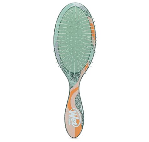 Wet Brush Original Detangler Hair Brush, Green (Glitter Vortex) - Ultra ...