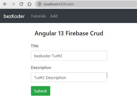 Image result for Angular Firebase Crud Tutorial