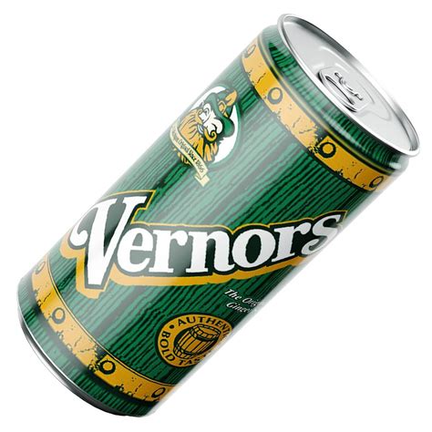 Vernors Ginger Ale Soda 250ml Slim - 3D Model by murtazaboyraz