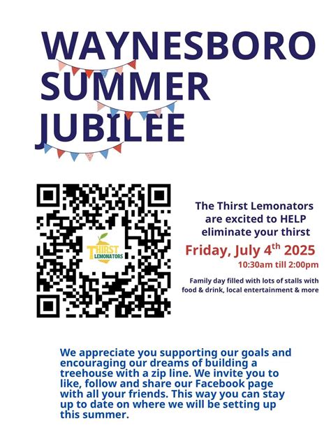 Waynesboro Summer Jubilee | Waynesboro Hospital Heliport | July 4, 2025