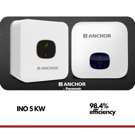 Anchor Panasonic 5KW Solar Ongrid Inverter INO 5KTLX – Enlead Energy