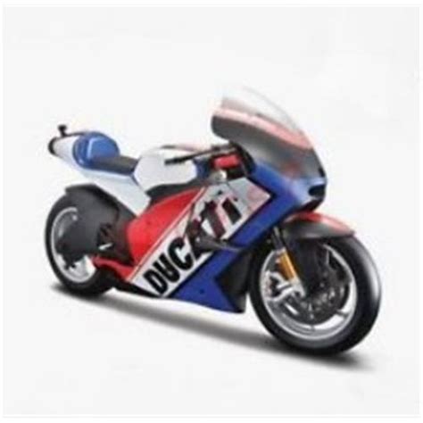 Maisto - Bike Scale Model - 1-6 Ducati Flag Series Blue