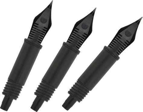 Asvine Set of 3 Hongdian Fountain Pen Black Medium Nibs for India | Ubuy