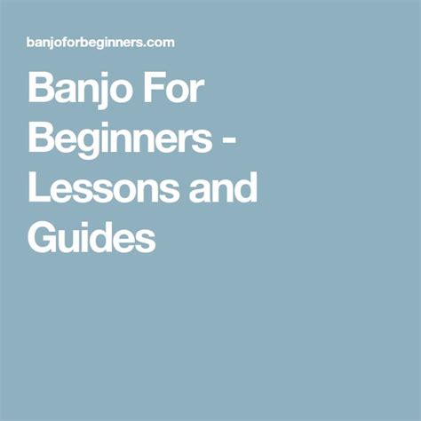 Image result for Basic Banjo Lessons
