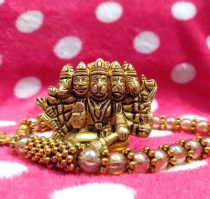 RBHKJ Lord Panchmukhi Hanuman Idol & Statue Pavan Putra For Pooja ...