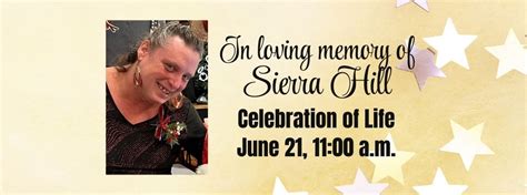 Sierra Hill Celebration of Life, 408 E Cayuga St, Tampa, FL, United ...