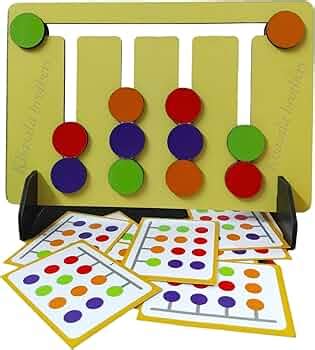 Khasala Brothers Learning Toys Slide Puzzle Color & Pattern Matching ...