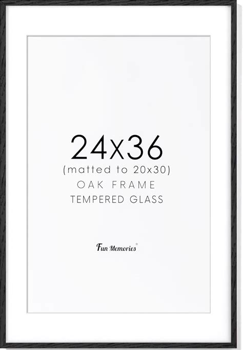 Amazon.com - 24x36 Black Picture Frame, Black Poster Frames 24 x 36 ...