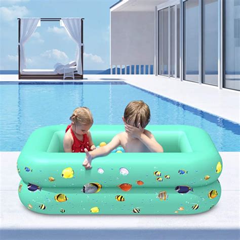 YIHANGG Inflatable Swimming Pool, Full-Sized Inflatable India | Ubuy