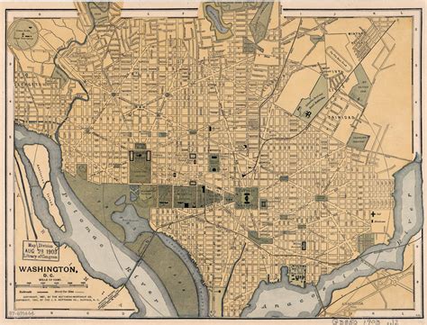 Washington DC Map 的图像结果