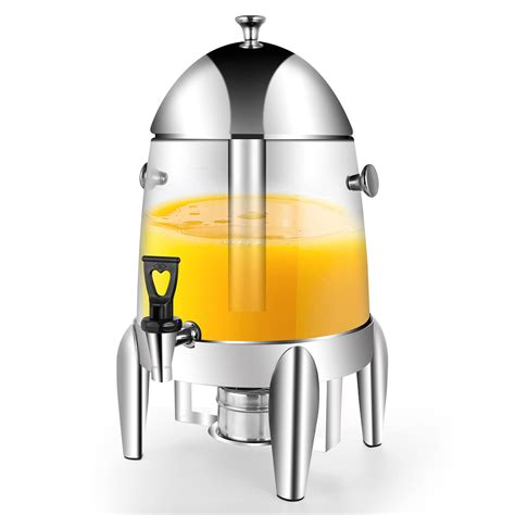 Buy Beverage Dispenser 3 Gallon PC Transparent Body Coffee Chafer Urn ...