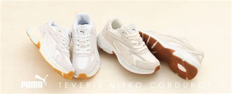 PUMA TEVERIS NITRO CORDUROY FROSTED IVORY|atmos（アトモス） 公式オンラインストア