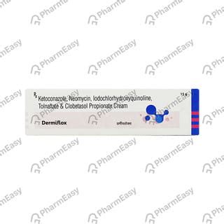 New Dermiflox Tube Of 15gm Cream: Uses, Side Effects, Price & Dosage ...