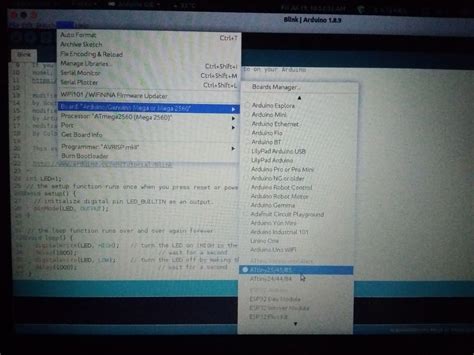 Image result for ATtiny85 with Arduino Mega