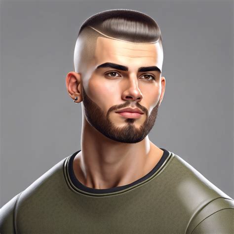 15 Long Buzz Cut Styles and Inspirations - Burst of Style