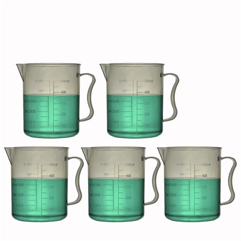Buy TN LAB Beaker Pitcher Measuring Cup Strong Handle Polypropylene ...